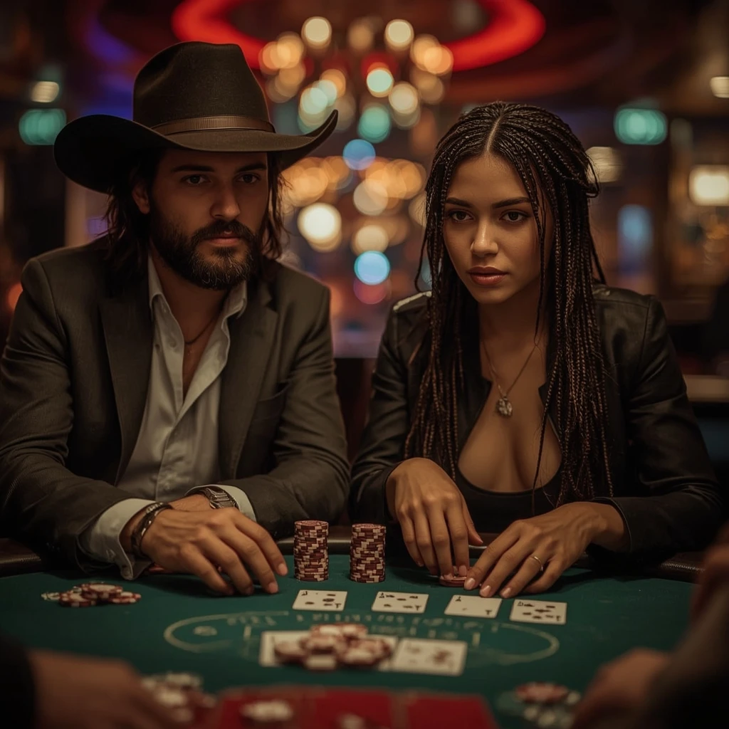 foto di due giocatori di poker SuperBoss Casino